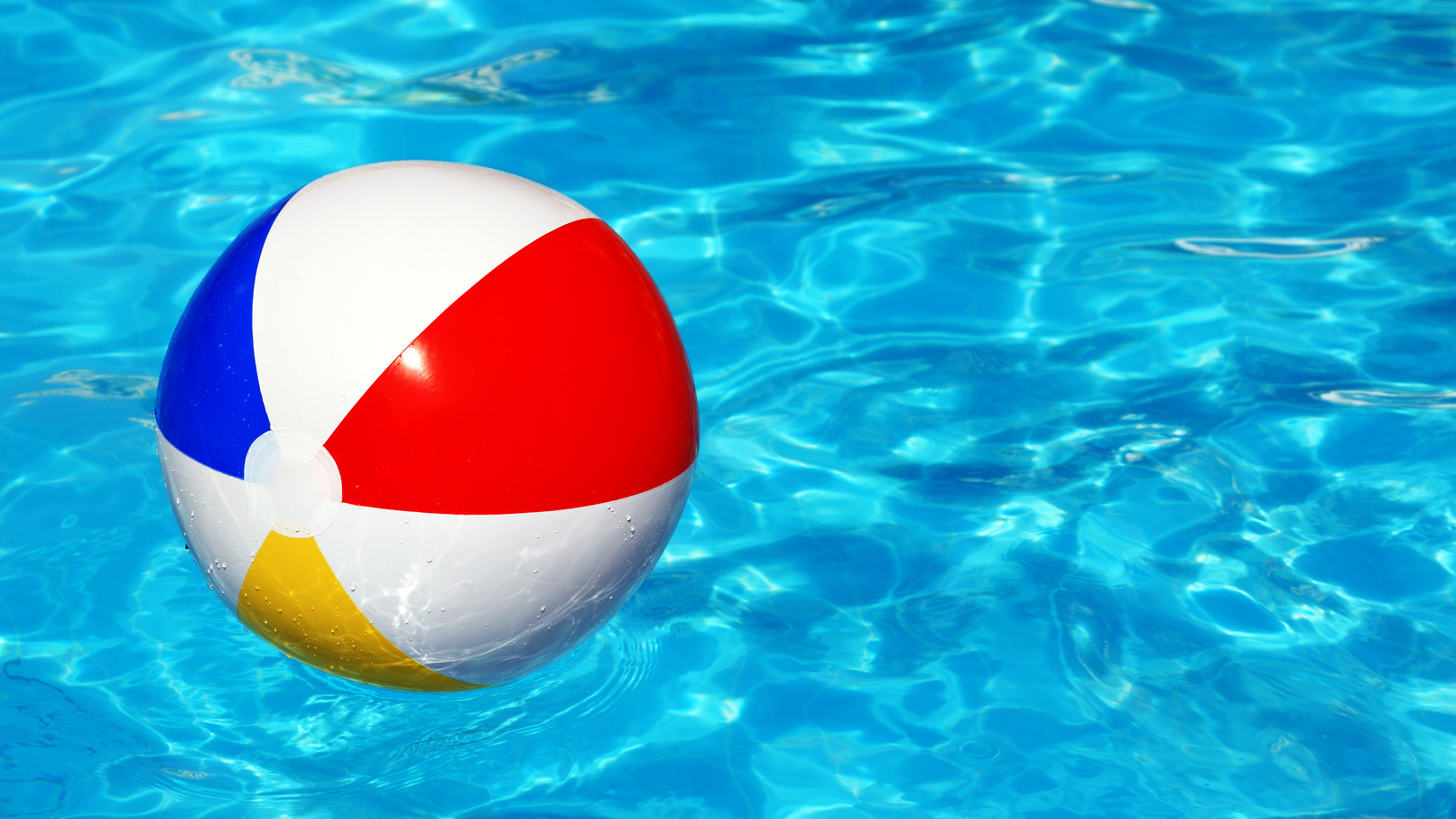 Beach ball in swimming pool Johns Pools - EroFound